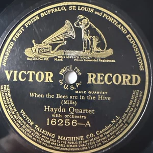 10" 78 RPM-Haydn Quartet-When the Bees Are in the Hive/Down Where the Silv'ry - Picture 1 of 4