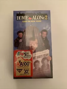Home Alone 2: Lost in New York (VHS, 1993) First Print RARE NEW SEALED Watermark - Picture 1 of 7