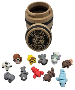 Barrel Buddies Original 3D-gedruckte Mini-Tiersammlerstücke mit Gelenken - 10 Stück - Bild 1 von 13