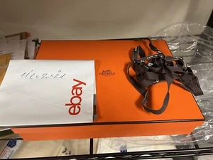 Hermes BOX For Change Tray Dish Plate VIDE POCHE Belt Small Items Good + Ribbon - Picture 1 of 9