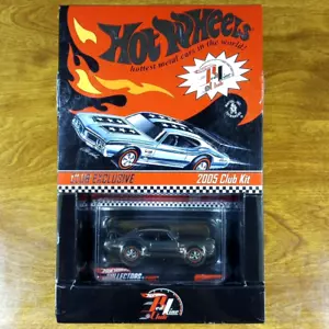 Hot Wheels RLC Olds 442 2302/6000 Chrome 2005 Club Kit Car Redline Exclusive - Picture 1 of 5