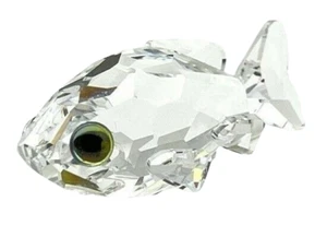 Figura de pez dorado miniatura Swarovski #74644 nueva en caja Austria - Imagen 1 de 3