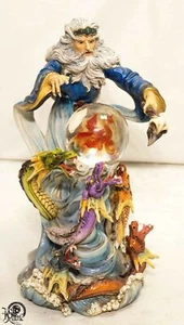 Poseiden Figur Meer Griechisch Wasse Seeschlange wild Zorn LAMPE mehrfarbig 2666 - Bild 1 von 8