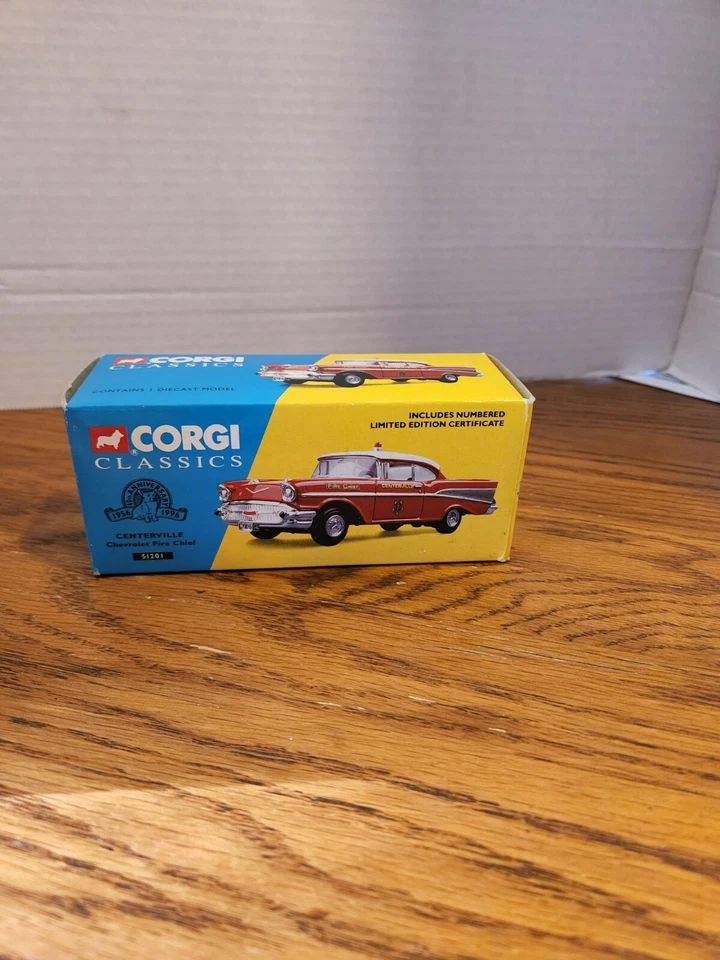 Corgi Classics Centerville Chevrolet Fire Chief Bel-Air 51201 Limited - Image 1 of 4