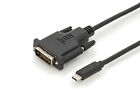 DIGITUS AK-300332-020-S  USB Type-C adapter / converter cable, Type-C to DVI