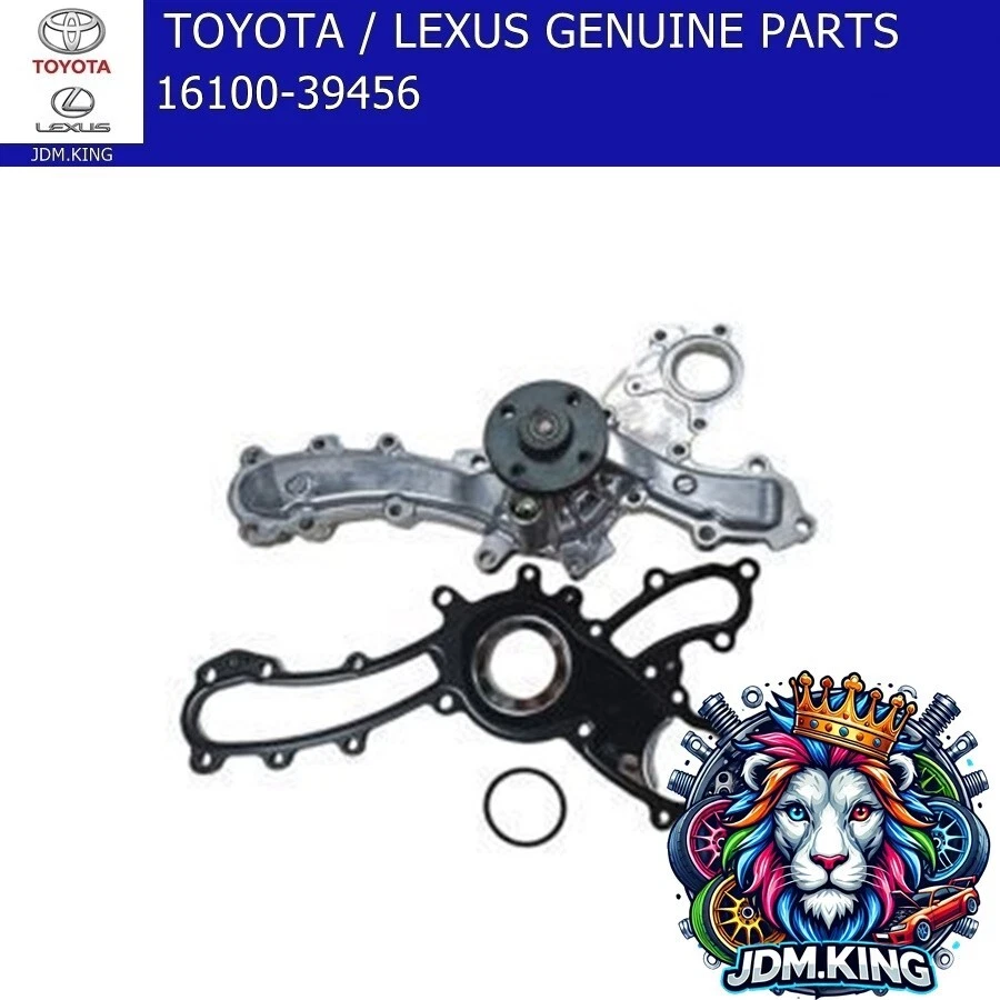 Toyota Genuine water pump CAMRY ACV40 2006/01-2011/08 16100-39456 OEM JDM Foto 1 de 1