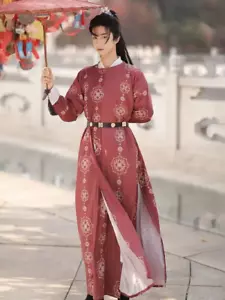 Hanfu Hombres Dinastía Tang Cosplay Antigua Bata China Tradicional Hanfu Escenario - Imagen 1 de 26