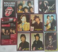 Mick Jagger The Rolling Stones VERY RARE LOT 35 CARDS ARGENTINA