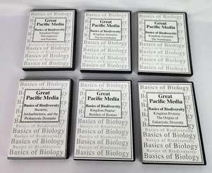 Basics of Biodiversity Great Pacific Media 6 DVD w/ Printable PDFs Study Guide - Picture 1 of 4