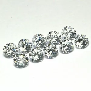 Loose CVD Lab-Grown Diamond 4.00 mm Round D to F - IF Certified Diamond 5 Pcs - Picture 1 of 6