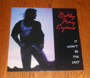 Billy Ray Cyrus It Won’t be the Last Poster 2-Sided Flat Square 1993 Promo 12x12 - Bild 1 von 3
