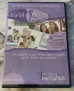 Digital Express By Story Tellers Club Digital Scrapbooking DVD - Picture 1 of 6