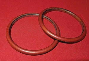 2x Exhaust Gaskets Honda FURY VT700 VT750 PC800 VTR1000F VT1100 - Picture 1 of 5