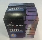 Imation 2HD IBM Formatted 27-Pack 3.5" Diskettes w/ Write-On Labels NEW Open Box