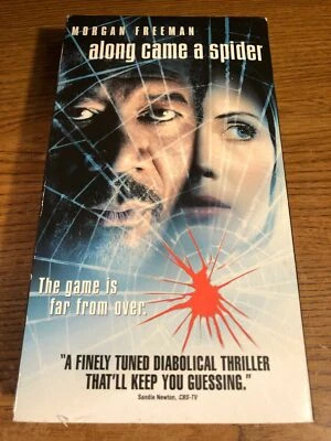 Along Came A Spider VHS VCR Video Tape Movie Morgan Freeman, Monica Potter Used - Image 1 of 4