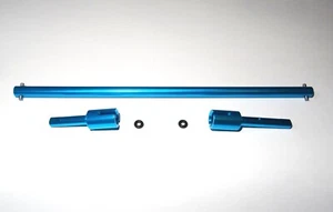 Tamiya TT01 TT01E Aluminium Prop Shaft/Drive Shaft + Input Shafts UK SELLER - Picture 1 of 9