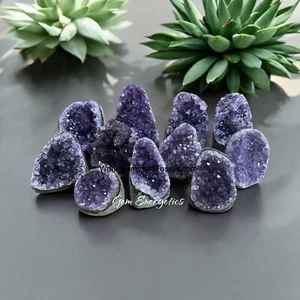 Amethyst Geode Amethyst Cluster Amethyst Druzy Amethyst Kristall Chakra Reiki 1 Stück - Bild 1 von 11
