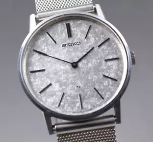 【N NEUWERTIG】 Vintage Seiko Chariot 2220-0430 SNOWFLAKE Handaufzug Herrenuhr Japan - Bild 1 von 10