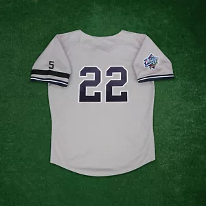 Roger Clemens 1999 New York Yankees Cooperstown Men's World Series Road Jersey - Picture 1 of 7
