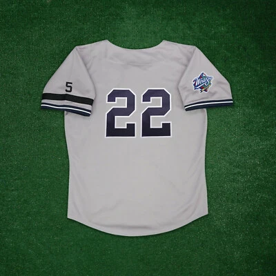 Camiseta deportiva de carretera Roger Clemens 1999 New York Yankees Cooperstown para hombre Serie Mundial Foto 1 de 4