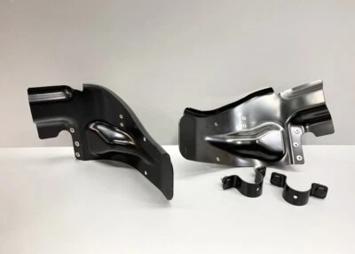 11-22 Genuine Nissan R35 GT-R GTR Front Brake Air Guides Pair Left /Right Balck - Image 1 of 3