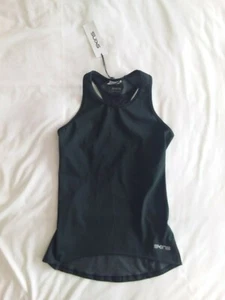 Skins Womens DNAmic Advanced Tank Top - BNWT - Size Small - RRP £50 - Black - Picture 1 of 2