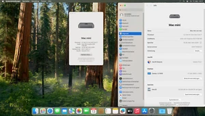 Apple Mac Mini 2018, 6-Core i7 3.2 GHz, 16 GB RAM, 256 GB PCIe SSD, macOS Sequoi - Bild 1 von 10