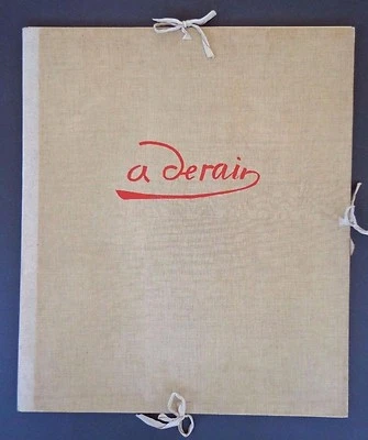 Andre Derain par Dunoyer de Segonzac portfolio # 130/350; 12 lithographs INV183A - Image 1 of 4