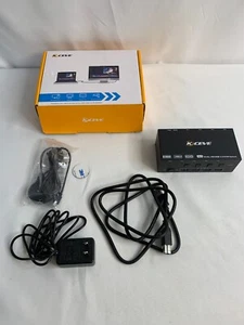 4-Port Dual-Monitor 8K60Hz 4K144Hz HDMI+HDMI USB3.0 KVM-Switch with Cable Remote - Afbeelding 1 van 6