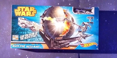 Hot Wheels Star Wars DEATH STAR BATTLE BLAST Set with X-WING New Sealed NIB - Image 1 of 4