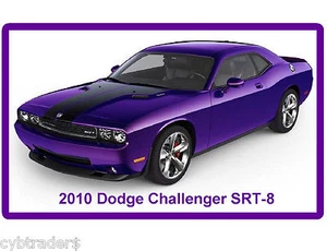 2010 Dodge Challenger SRT-8 Refrigerator, Tool Box Magnet - Picture 1 of 1