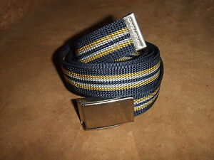 Nylon Military Style Web Belt 47" with Flip Open Buckle with Bottle Opener Back