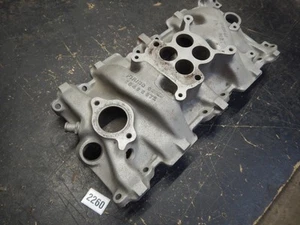 B10 59 DATED SB CHEVY 4BBL INTAKE MANIFOLD 3746829 283 / 230HP IMPALA CORVETTE - Picture 1 of 6