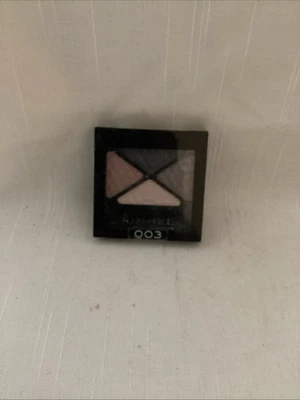 Sombra de ojos cuádruple Rimmel London Glam Eyes #003 púrpura ahumado Foto 1 de 2