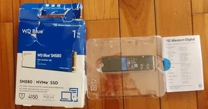 Western Digital WD Blue SN580 1TB NVMe SSD NIOB Box Damaged (Pics) - Afbeelding 1 van 5