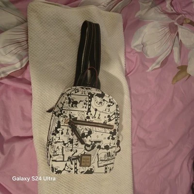 Disney X  Dooney and Bourke Mickey Mouse in Steamboat Willie Backpack - Image 1 of 4