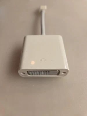 Apple A1305 Thunderbolt Mini Display Port to DVI Cable Monitor Adapter Genuine - Image 1 of 3