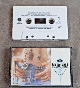 Madonna Cassette Like A Prayer Album Pop Rock BMG Direct Sire 4-25844 1989 - Imagen 1 de 3
