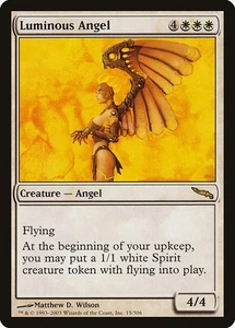 LUMINOUS ANGEL - Mirrodin – MTG Magic the Gathering Card - Rare - Picture 1 of 5