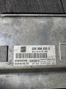 Bosch ECU 03E906033D 5WP40192 07 Simos 3PE VW Audi Engine Control Unit - Picture 1 of 1