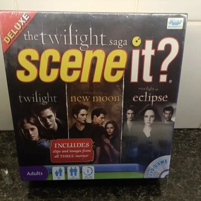 The Twilight Saga Scene It DVD Board Game 2010 Edition Never Used - Image 1 of 2
