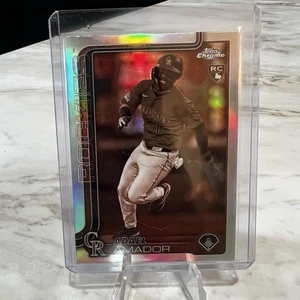 2025 Topps Chrome #255 Adael Amador Sepia Refractor RC - Colorado Rockies - Bild 1 von 2