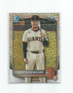Jean Macares (San Francisco) 2025 Bowman Chrome 1st Mojo Ref Card #BCP-237 - Bild 1 von 1
