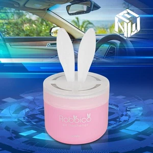 Diax Sexy Shower 90g Rabbit Ears Can Style Deodorizer Gel Air Freshener Car/Home - Foto 1 di 4