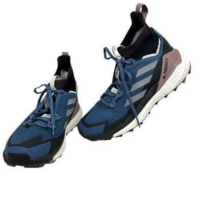 Adidas Terrex Free Hiker 2 Senderismo Tenis Zapatos Azul Negro Malva Talla 8 Foto 1 de 4