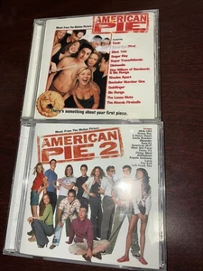 AMERICAN PIE - BLINK 182 - SOUNDTRACK + AMERICAN PIE 2 - SOUNDTRK - (2) CD LOT - Picture 1 of 3