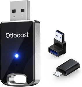 Ottocast Mini Edge 2025 Mejorado, Adaptador Inalámbrico 2 En 1 Para Carplay Y An - Imagen 1 de 12