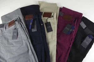 Pantalones elásticos Polo Ralph Lauren Chino 5 bolsillos prospect ajuste recto $98.50 nuevos con etiquetas - Imagen 1 de 29