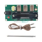 3Channels AM Transmitter 1MHz 3MHz 5MHz Finished Board w/ Antenna & Audio Cable