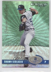 2003 Donruss Season Stat Line /52 Shawn Sedlacek #140